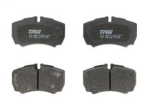 Купить GDB1535 TRW Тормозные колодки задние Daily (0.0, 2.3, 2.8, 3.0) подготовлено для датчика износа колодок